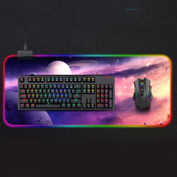 Hiirimatto RGB 800 x 300 x 4mm (Deep Planet)