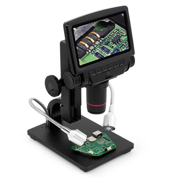 Digitalt mikroskop, 3 MP sensor, 260x forstørrelse, HDMI/USB-udgang,ADSM301