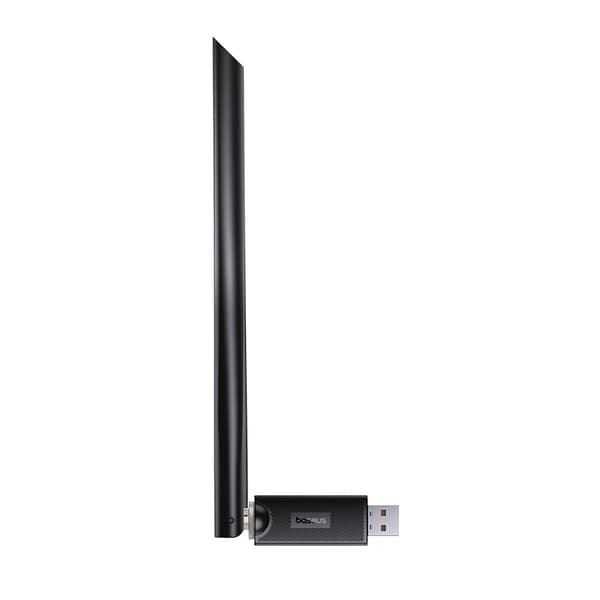Ulkoinen USB WiFi 2.4GHz 150Mb/s verkkokortti 6dBi antennilla, musta