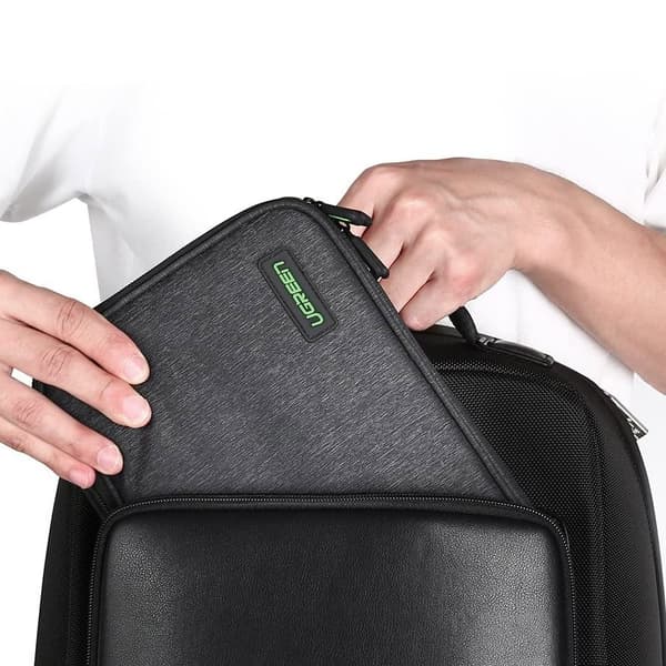 Fodral för hårddisk HDD SSD telefonkablar tillbehör grå