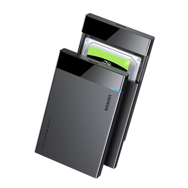 Kabinet til SATA 2,5'' 6TB USB-C 3.0 disk, sort
