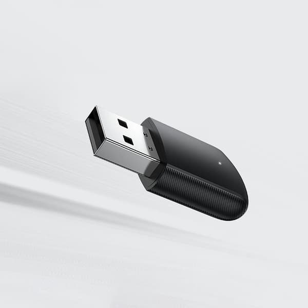 Eksternt USB-netværkskort - WiFi 2,4GHz / 5GHz 11ac AC650 - Sort