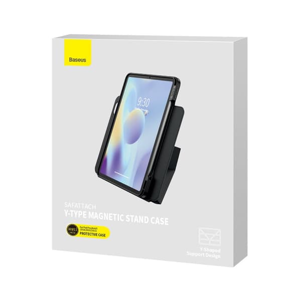 Etui, magnetisk cover, Y-type stativ til iPad Pro 11'' / Air 4-5 10,9'' - grå