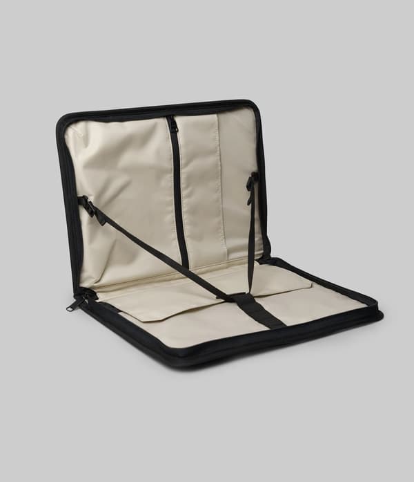 Påsefodral påsarrangör för laptop surfplatta upp till 13'' Smart Zip Pouch beige
