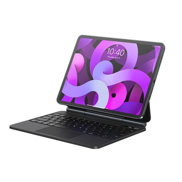 Magnetisk etui + trådløst tastatur med touchpad iPad Pro 11'' / iPad Air 4/5 10,9" grå