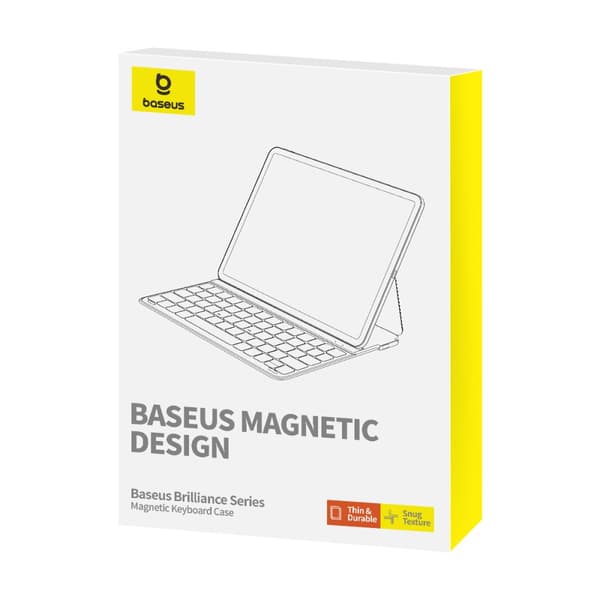 Etui med tastatur til iPad Pro 12.9'' 2019-2022 + USB-C-kabel Brilliance Series sort