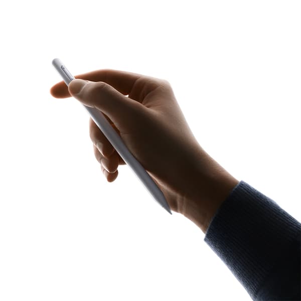 Stylus-penna för iPad med aktiv utbytbar Smooth Writing 2-spets, vit