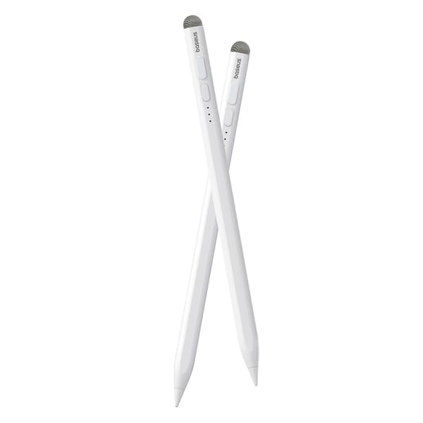 Stylus stylus til iPad med aktiv udskiftelig spids Smooth Writing 2 med USB-C kabel, hvid
