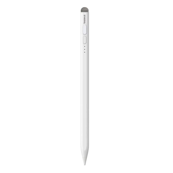 Stylus stylus til iPad med aktiv udskiftelig spids Smooth Writing 2 med USB-C kabel, hvid