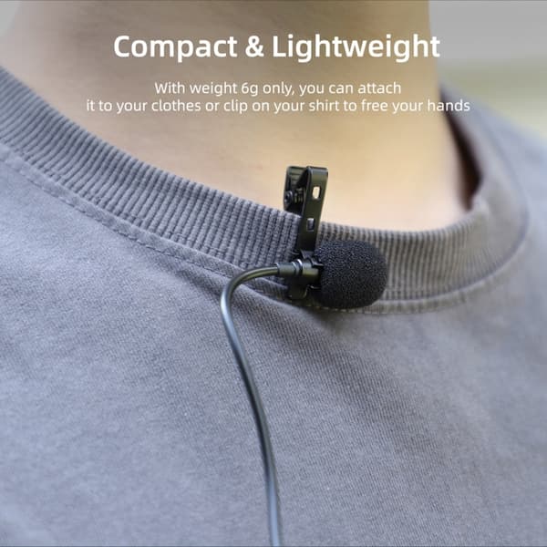Mikrofon med USB-C-stik til Insta360 Ace - retningsbestemt opsamling