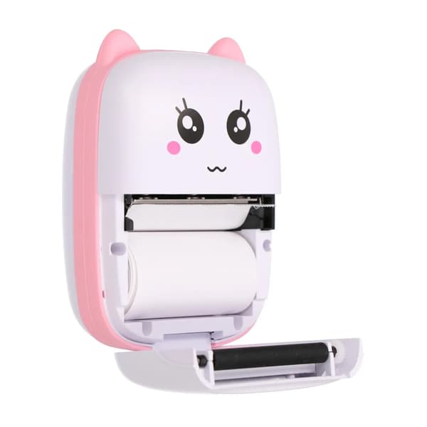 Extralink mini-termoprinter med Bluetooth og 200 dpi opløsning - Pink