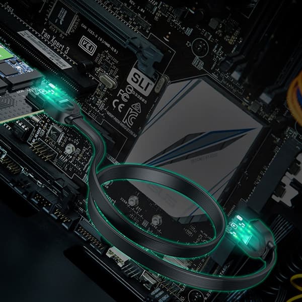 Expansionskortdiskadapter för dator M.2 NVMe SATA PCIe 3.0 x4 32Gbps