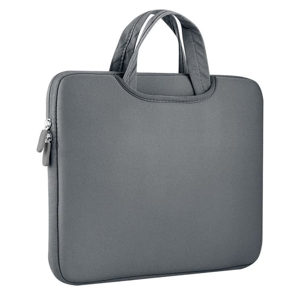 Slip-on väska för en 15,6" laptop surfplatta, grå