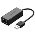 Miniatyrbild 1 av 6: Externt LAN RJ45 - USB 2.0 100 Mbps - svart