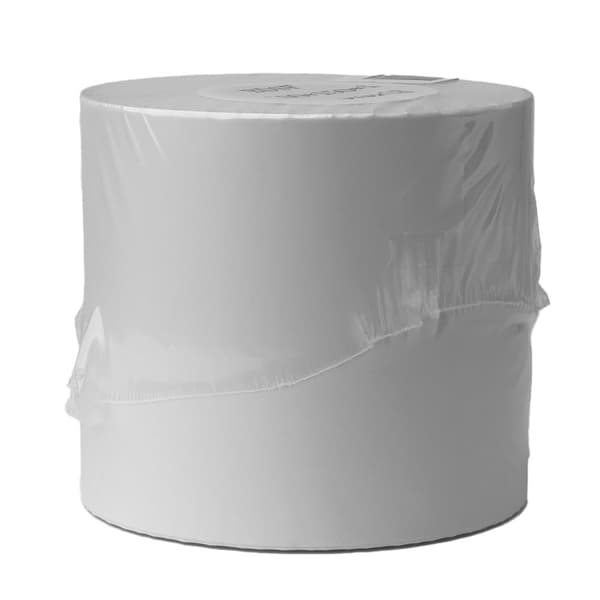 Adresselabels til pakker til termoprinter 100x150mm rulle 500stk hvid