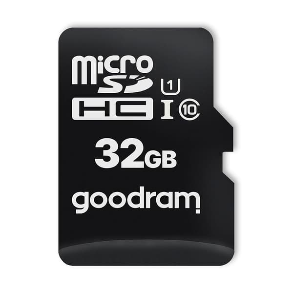 Mikrokort 32GB micro SD HC UHS-I klass 10 minneskort + SD-adapter