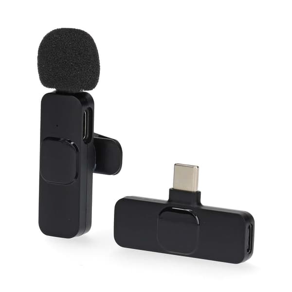 Nedis Trådløs Lavaliermikrofon med USB-C - 360° HD Lydopptak