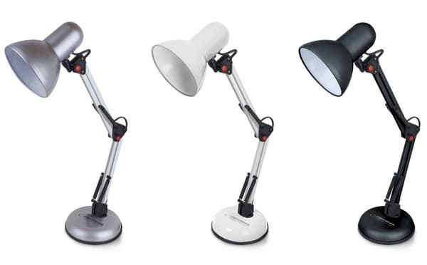 Esperanza ELD112K skrivebordslampe Sort
