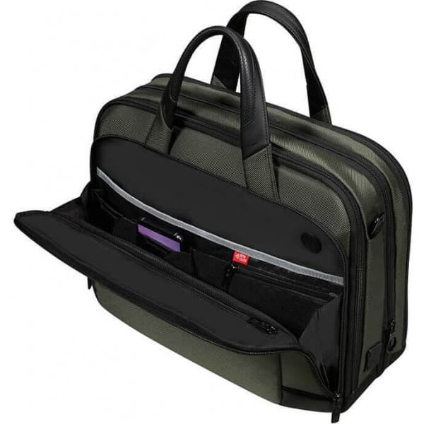 Samsonite PRO DLX6 15.6" -tietokonelaukku, vihreä