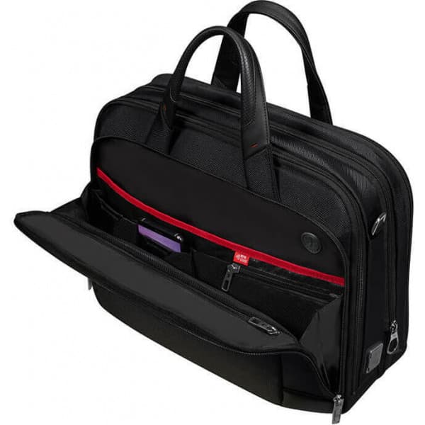 Samsonite PRO DLX6 15.6" datorväska, svart