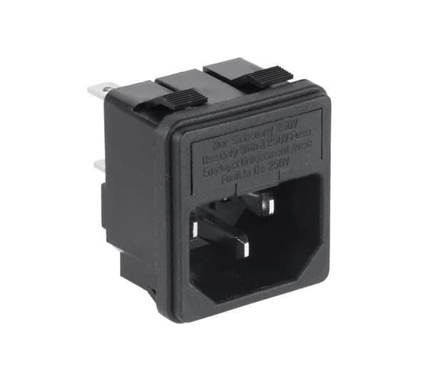 AC-pistoke 3PIN-tietokonekotelo+sulake