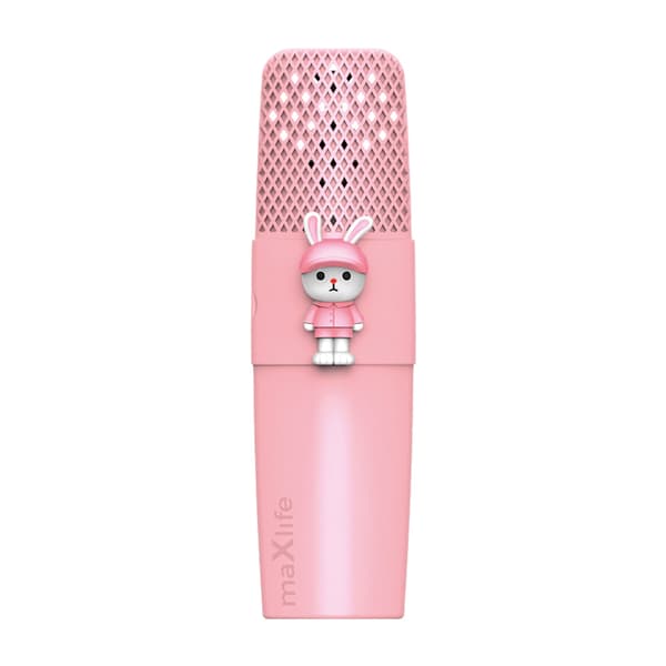 Maxlife Bluetooth-mikrofon med højttaler MXBM-500 - Pink