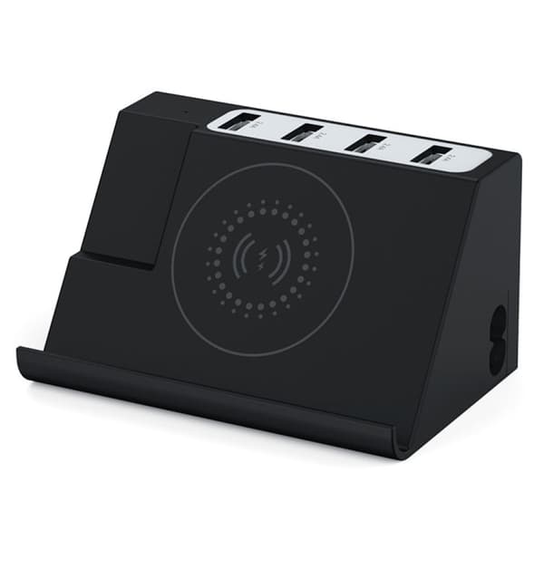 USB latausasema QI 6 Ports