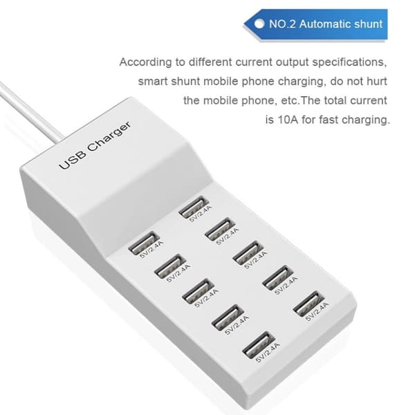 USB Latausasema 10