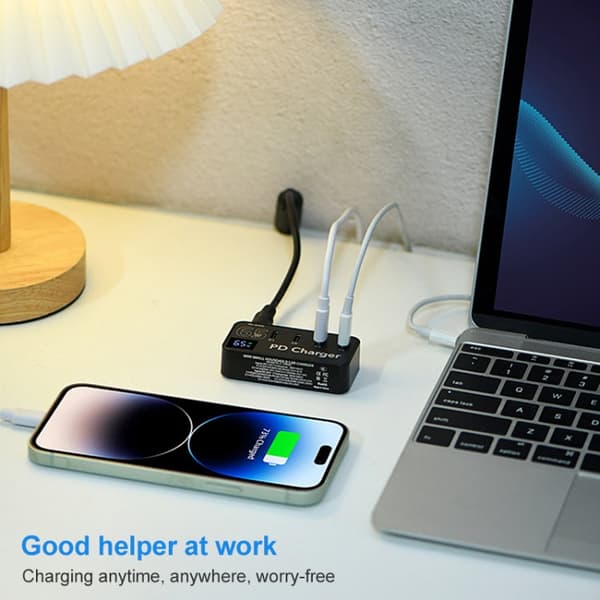 USB latausasema DC 12V 5 Ports