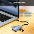 Pikkukuva 6 / 9: USB 6 in 1 Station USB-C Hub Multiport