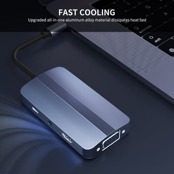 USB 7 Docking Station Hub
