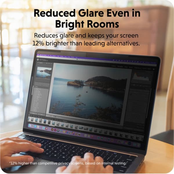 Hyper HyperShield Magnetisk Integritetsbeskyttelse til MacBook Air 15"