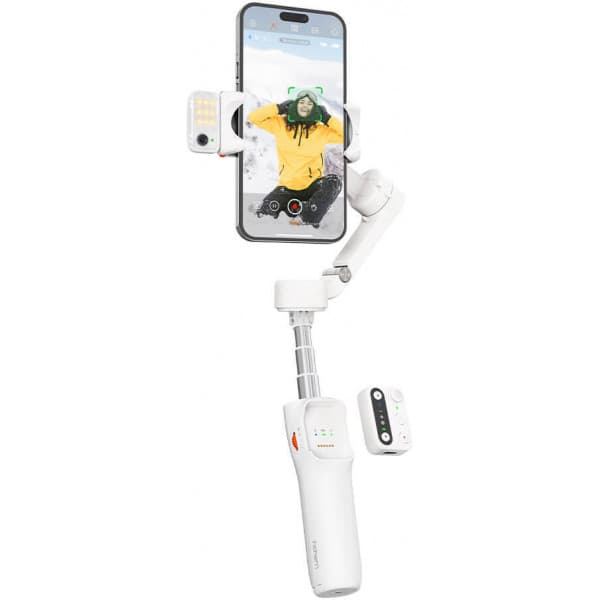 HOHEM iSteady V3 AI Kit gimbal til mobiltelefon, hvid
