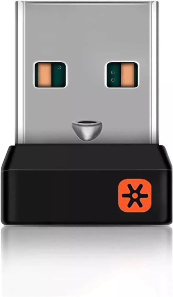Aito Logitech Unifying -vastaanotin USB-sovitin hiirelle ja näppäimistölle M510 M325