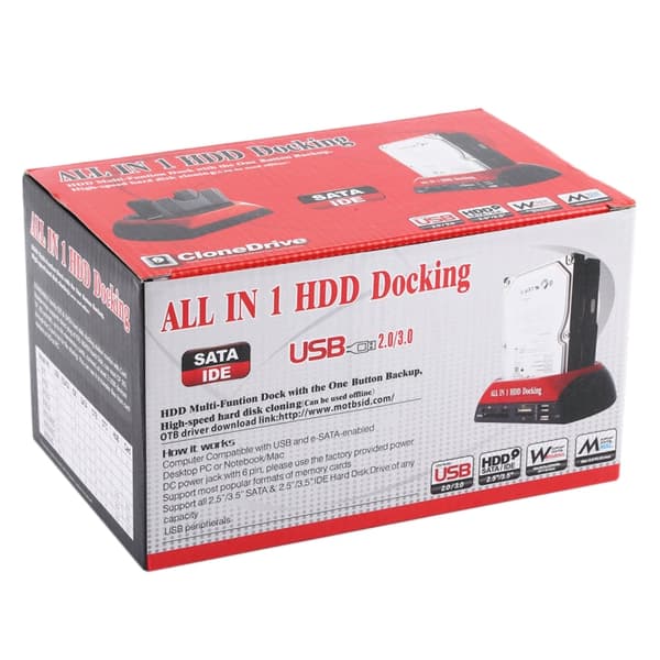 Kiintolevytelakka 2.5/3.5" SATA/IDE