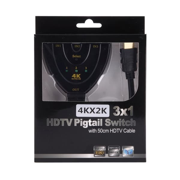 3 in 1 HDMI Splitter