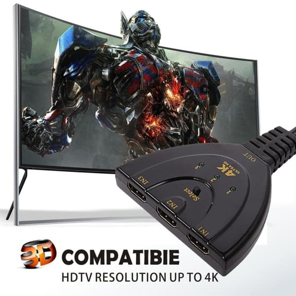 3 in 1 HDMI Splitter