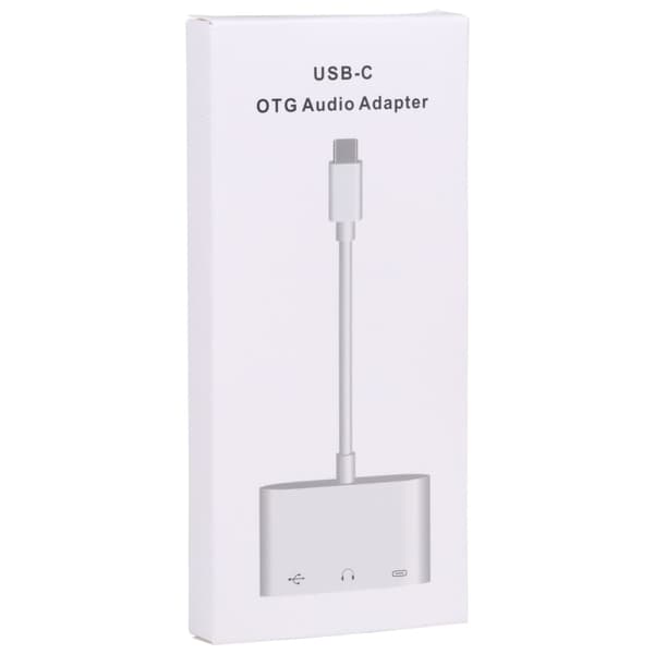 3 in 1 USB-C / Type-C + USB + 3.5mm