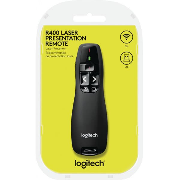 Logitech R400 -langaton laserpointteri