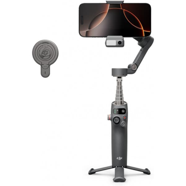 DJI Osmo Mobile 7P gimbal för mobiltelefon, svart