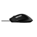 Miniatyrbillede 2 af 4: Rapoo N500 kablet optisk computermus med justerbar 3600 DPI - Svart
