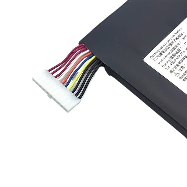 Ægte bærbar batteri, 11,4V spænding, 4600mAh kapacitet,sort