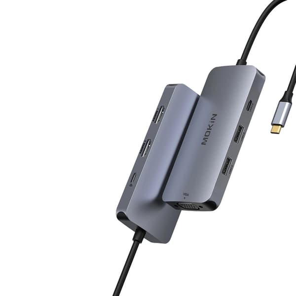 USB-C Hub, Dual 4K HDMI Support, Hurtig Dataoverførsel,MOUC0516