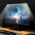 Miniatyrbillede 1 af 9: BW-CML2 Air Monitor Touch Control Øjenbeskyttelse Solbeskyttelse Justerbar farvetemperatur USB-læselys E-læsning til hjemmekontor computer pc