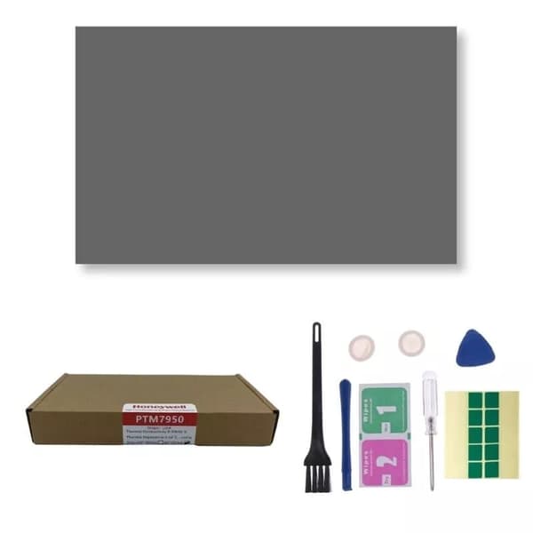 Applicera på PTM7950 Phase Change Silicone Pad Laptop CPU Grafikkort Silikonfettkudde（160*80 mm）