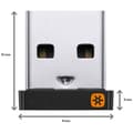 Miniatyrbild 2 av 3: Logitech Unifying Receiver - Trådlös mottagare till mus/tangentbord - USB