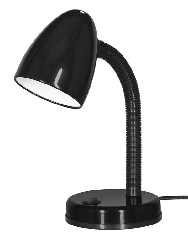 Activejet skrivbordslampa AJE-BILL Svart E27 Svart