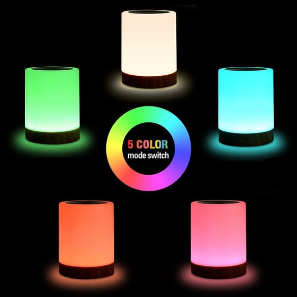 RGB-kosketusnäyttöinen LED-lamppu