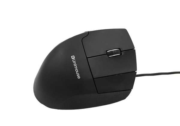 Mus CONTOUR Unimouse kabel höger Grå