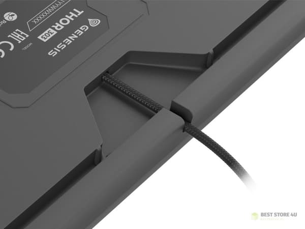 GENESIS NKG-2179 Gamingtastatur USB QWERTZ Tysk Sort